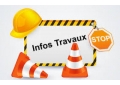 FERMETURE POUR TRAVAUX